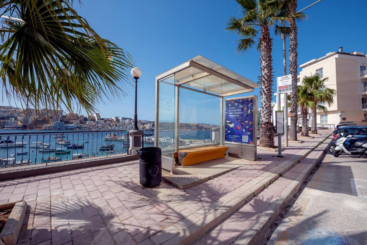 Harbour Lights: Seafront Penthouse With Panoramic Terrace * St. Paul's Bay